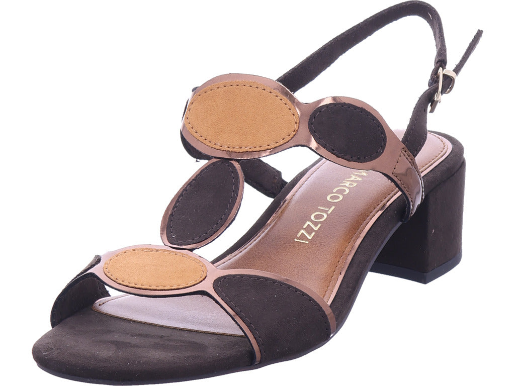 Marco Tozzi Damen Sandalette  in braun