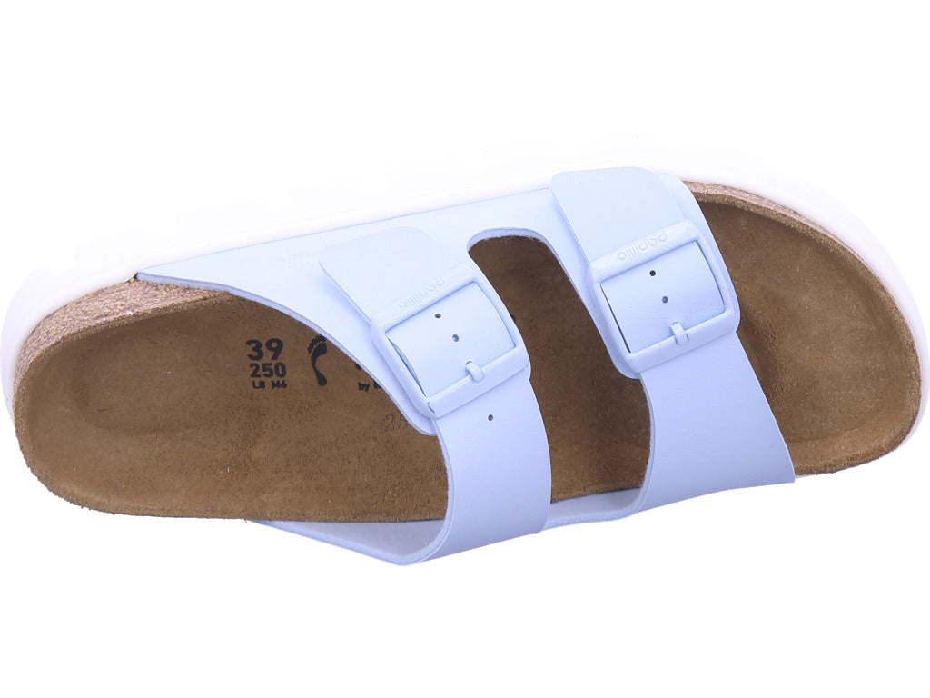 Papillio Damen Pantolette Arizona Pap Chunky Birko-Flor in hell-blau