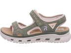 Rieker Damen  Fsk Damen Sandalen in grün