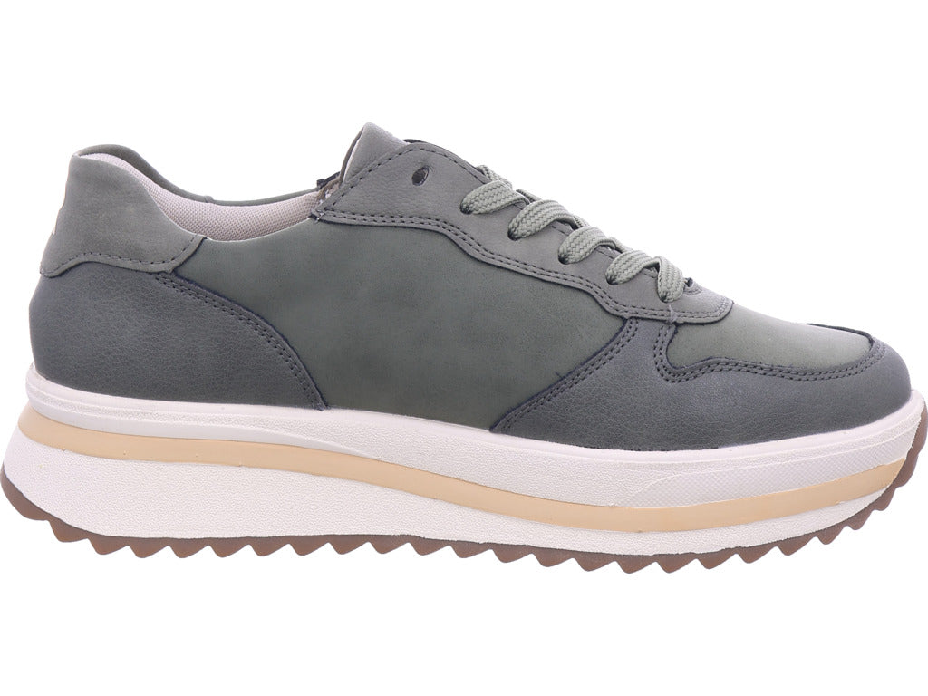 Rieker women's Hwk women's low shoes in green