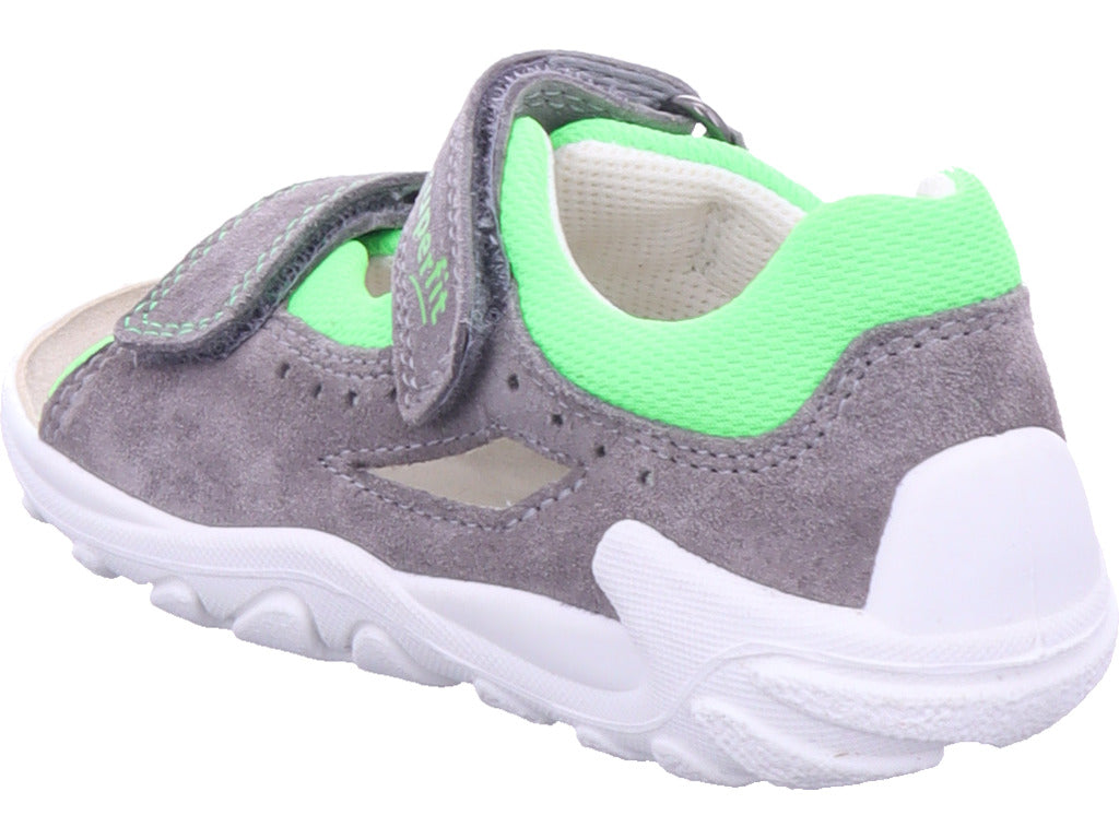 Legero boys' leather sandal \ Flow in grey