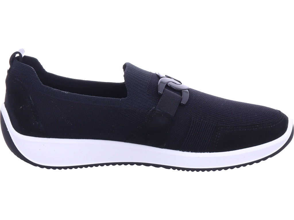 ara Damen Ballerina Lissabon in schwarz