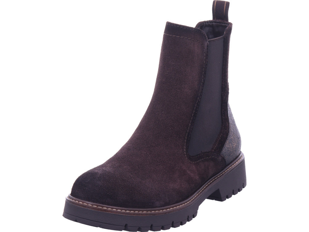 Dámské kalhotové kozačky Tamaris M2546645 v hnědé barvě