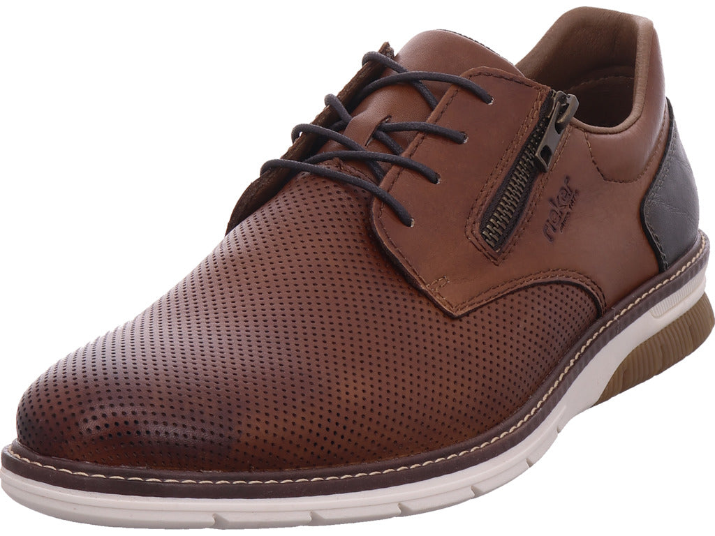 Pánské nízké boty Rieker v hnědé barvě