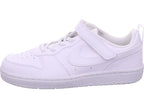 Nike Jungen Halbschuh Court Borough Low Recraft in weiß