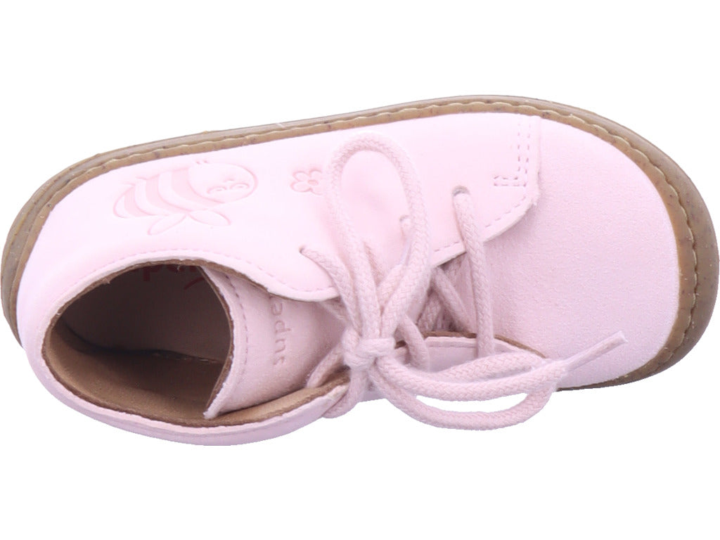 Dívčí kotníkové boty Legero, kožené, Saturnus v červené barvě