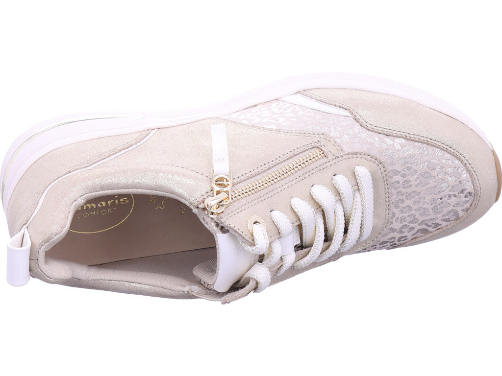 Tamaris Comfort women's sneakers in beige