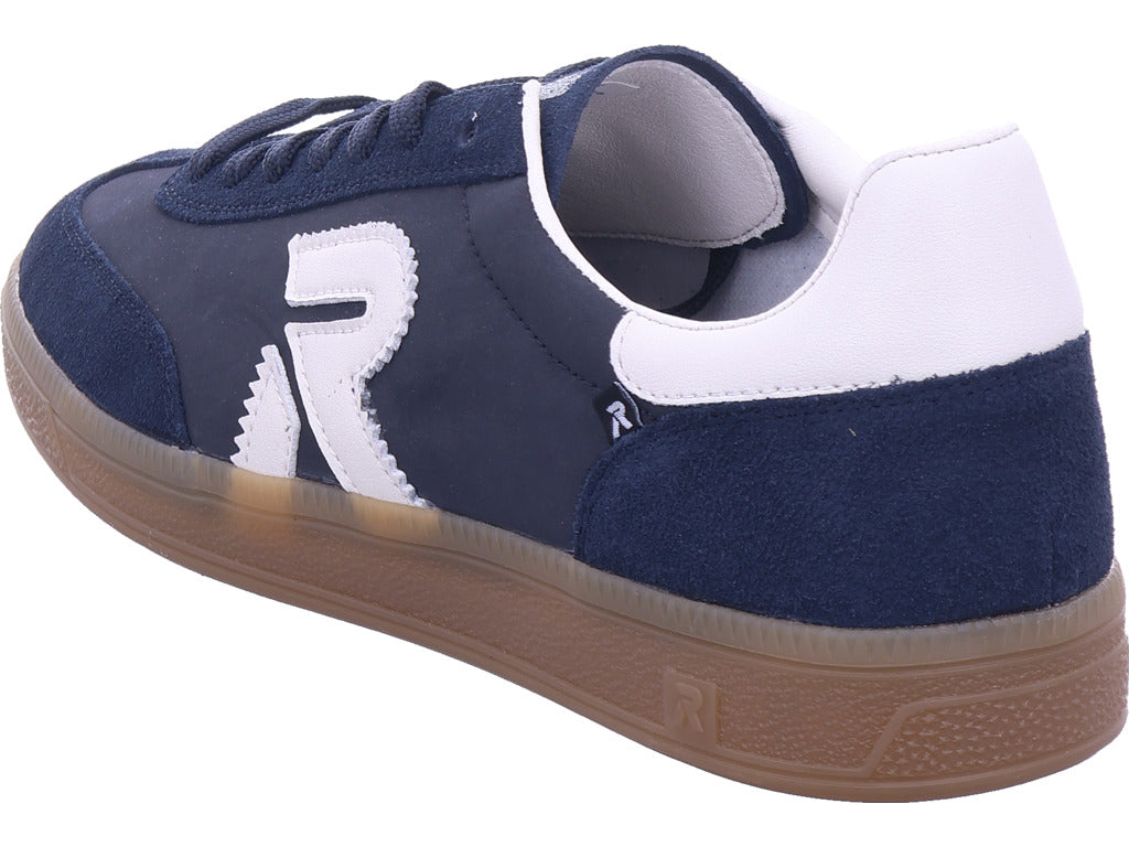 Pánské tenisky Rieker Hwk pánské nízké boty v modré barvě