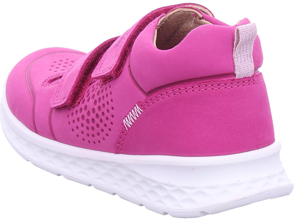 Superfit Mädchen Halbschuh Stiefelette Leder \ Breeze in pink