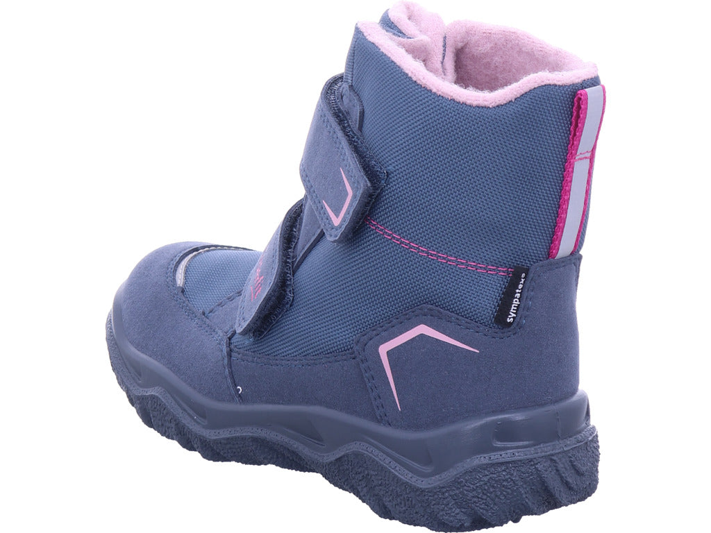 Superfit Mädchen Moonboot \ Husky in blau