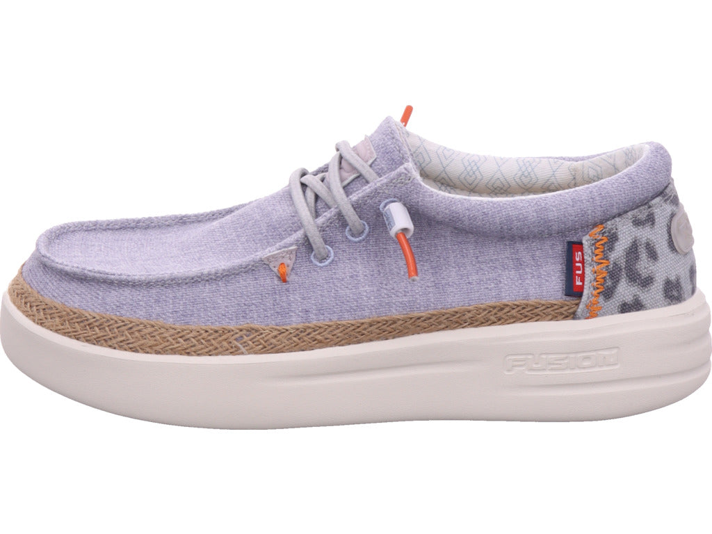 Fusion Damen Textilschuh  in blau