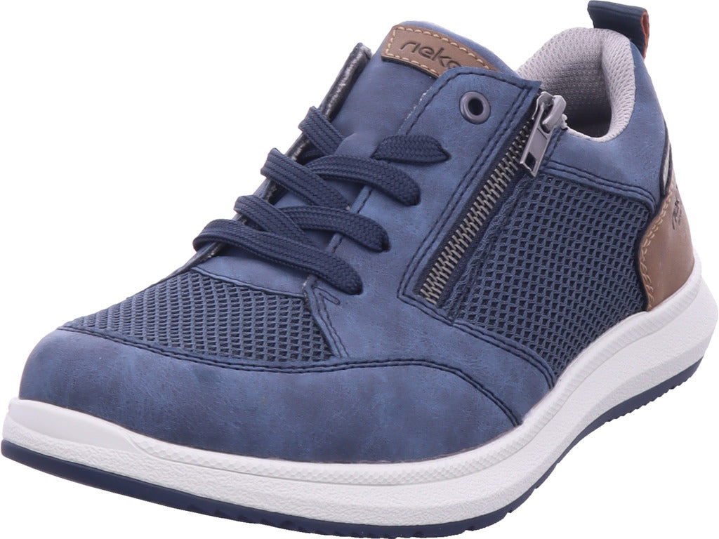 Rieker Men's Sneakers Fsk Men's Low Shoes in blue