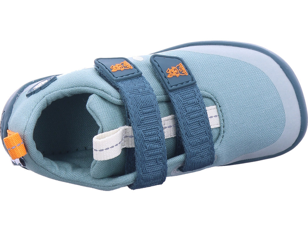 Affenzahn Jungen Halbschuh Barfußschuh Baumwolle Lucky in frei