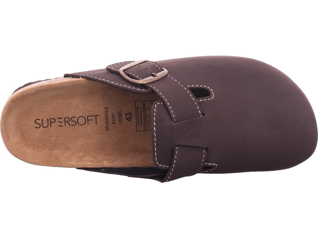 indigo  Clog  in braun