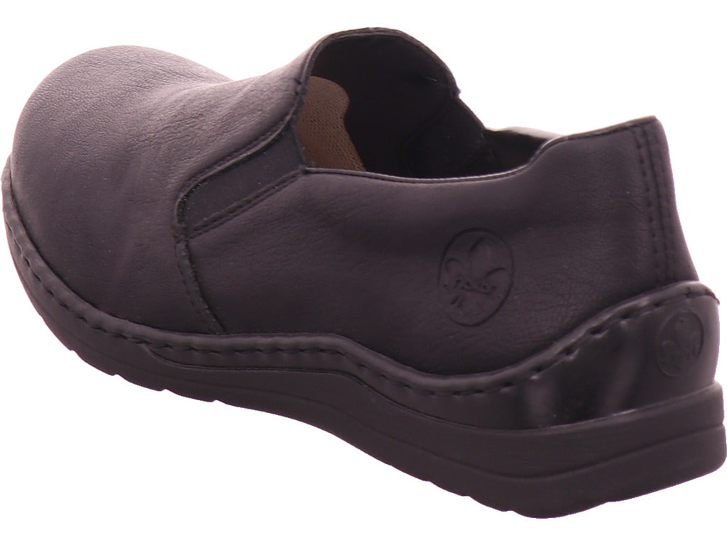 Rieker Damen Slipper Fsk Damen Halbschuhe in schwarz