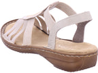 Rieker Damen  Fsk Damen Sandalen in beige