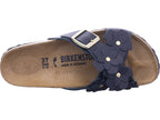 Birkenstock Damen Pantolette Siena Flower Embellishment in schwarz