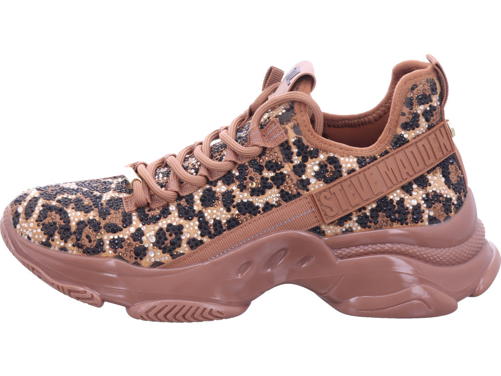 steve madden Damen  Mistica-L Sneaker Leopard in braun