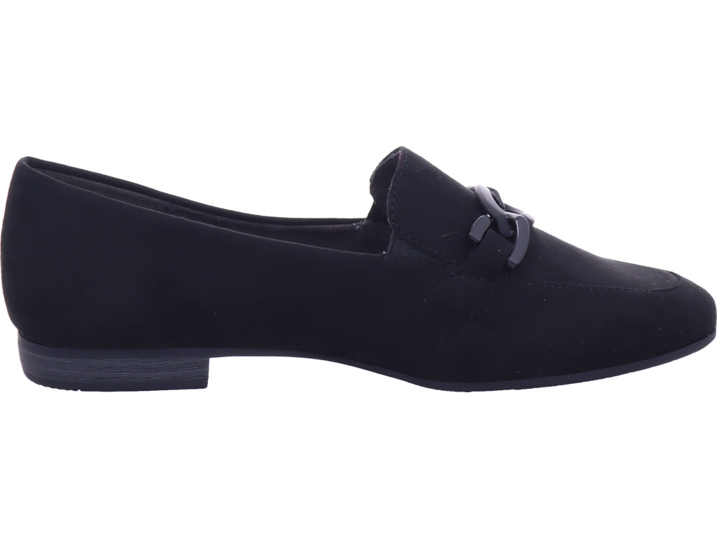 Jana women's ballerina flats in black