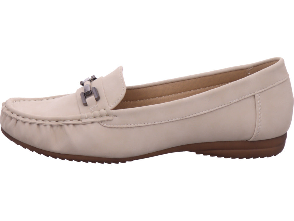 shoe-world Damen   in beige