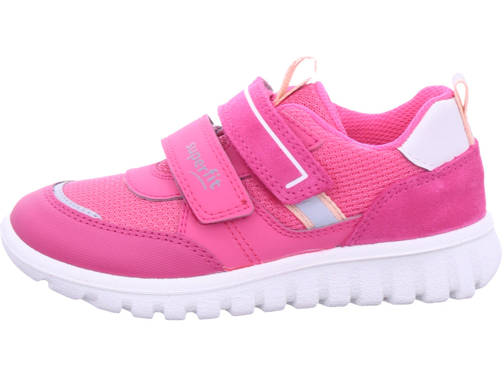 Dívčí polobotka Legero Sport7 Mini v červené barvě