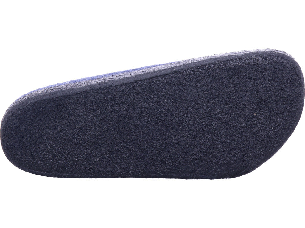 Birkenstock Herren Clog Zermatt Felt Dark Blue in blau