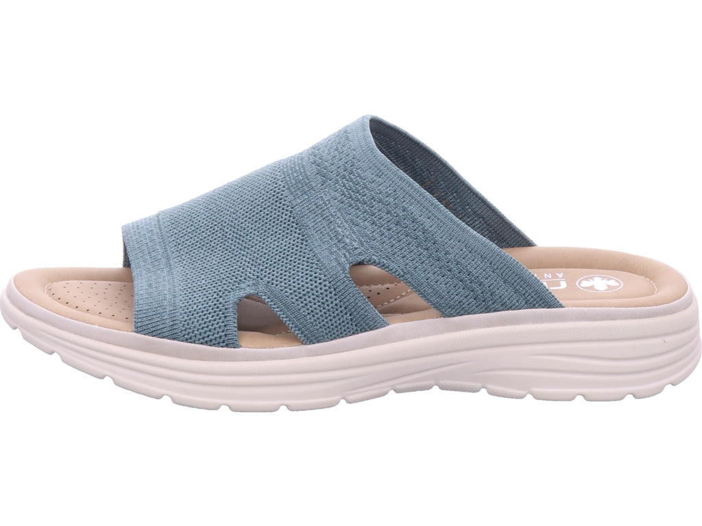 Rieker Damen Pantolette Fsk Damen Sandalen in grün