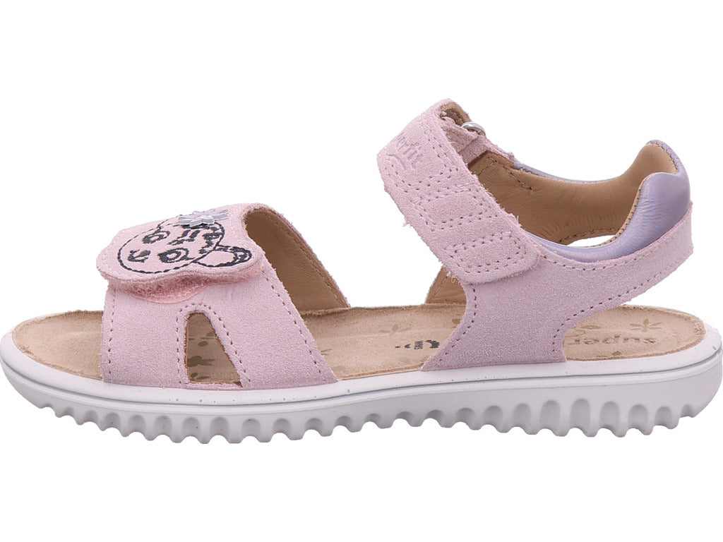 Superfit Mädchen Sandalette Sparkle in frei