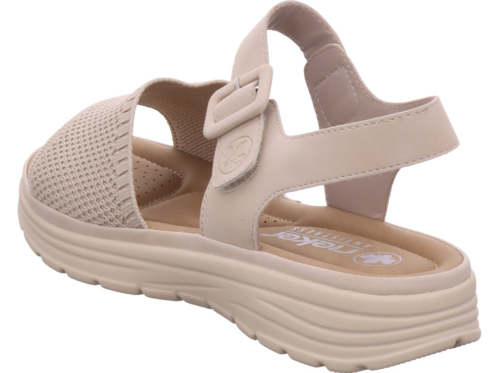 Rieker Damen  Fsk Damen Sandalen in beige