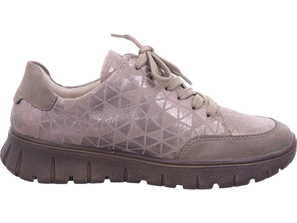 Rieker Damen Sneaker Hwk Damen Halbschuhe in beige