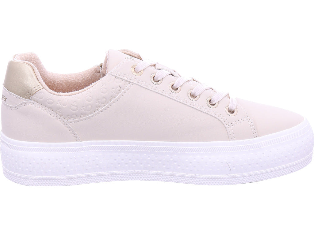 s.Oliver Damen Sneaker  in beige