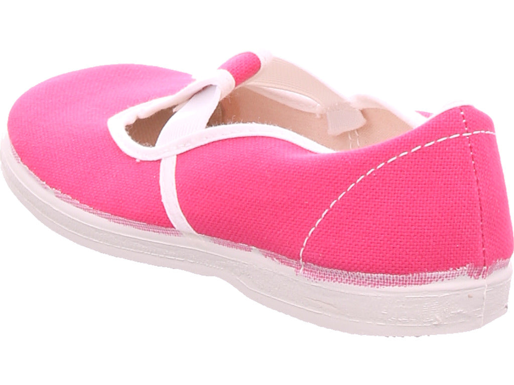 Beck Gymnas Mädchen Turnschuh 306 Basic Pink in rot