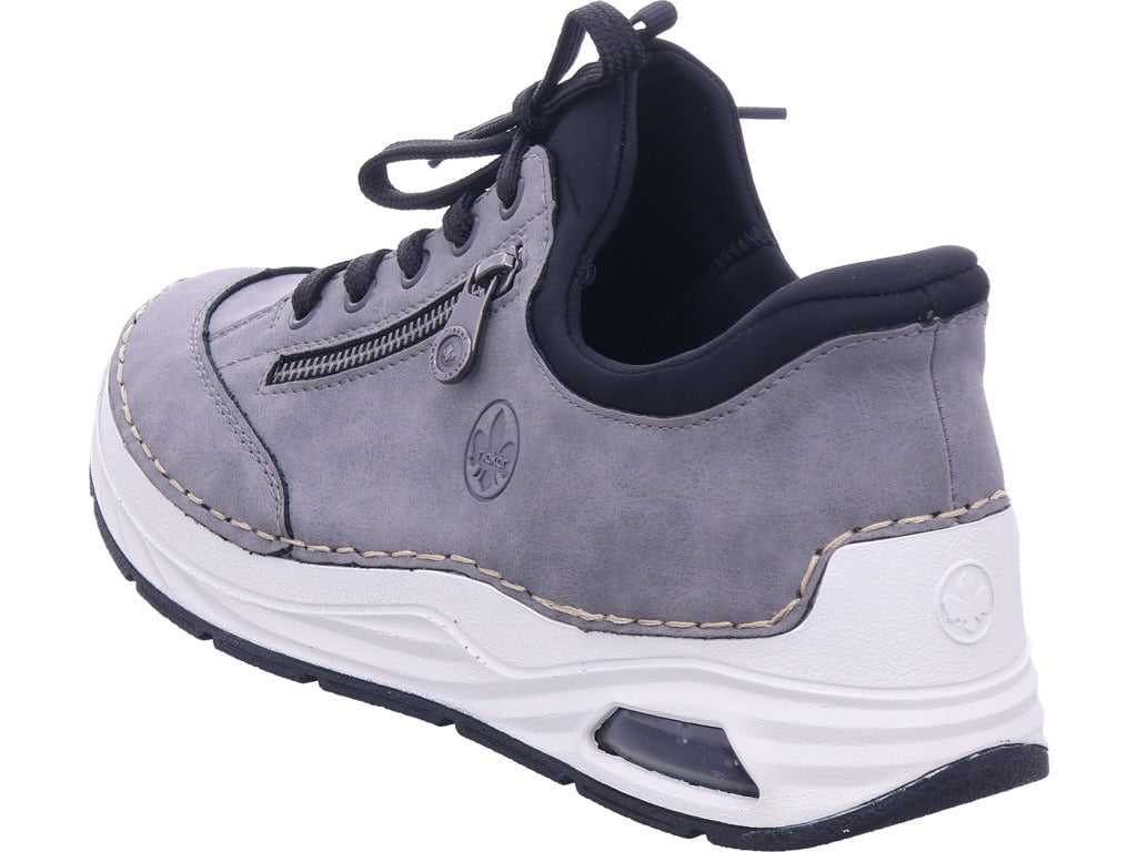 Rieker Damen Slipper Hwk Damen Halbschuhe in grau