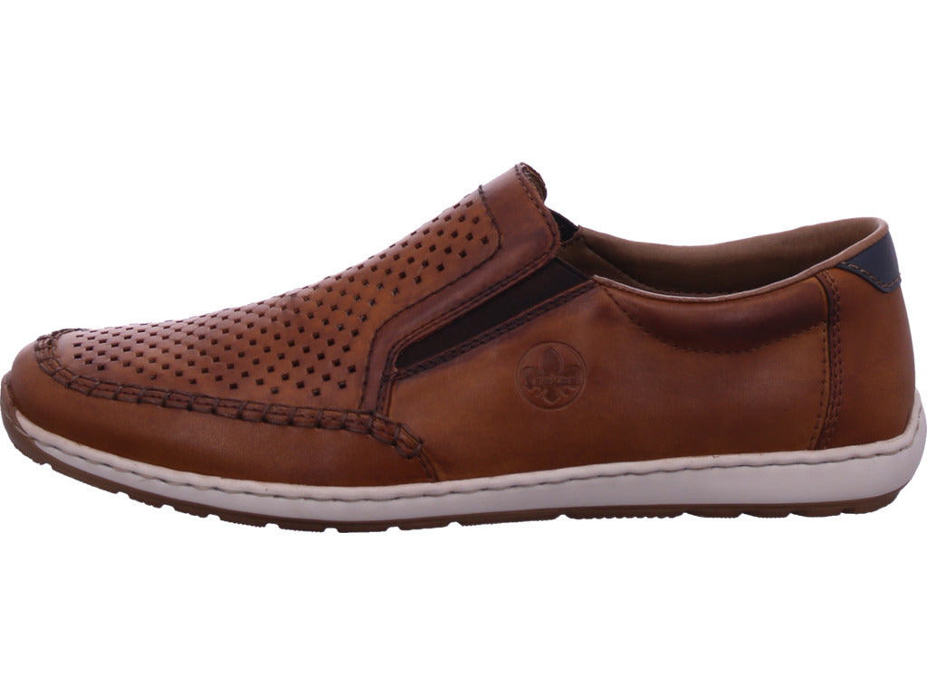 Rieker Herren Slipper  in braun