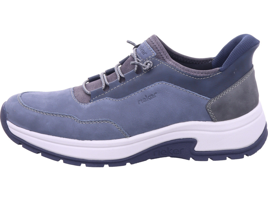 Rieker Herren Sneaker Fsk Herren Halbschuhe in blau