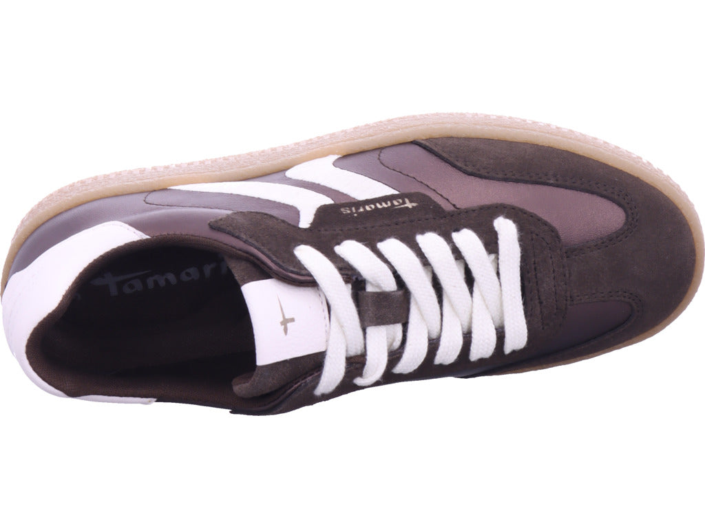 Tamaris women's sneakers in brown