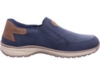 Rieker Herren Slipper Fsk Herren Halbschuhe in blau