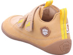 Affenzahn Jungen Halbschuh Barfußschuh Leder Buddy Tiger in beige