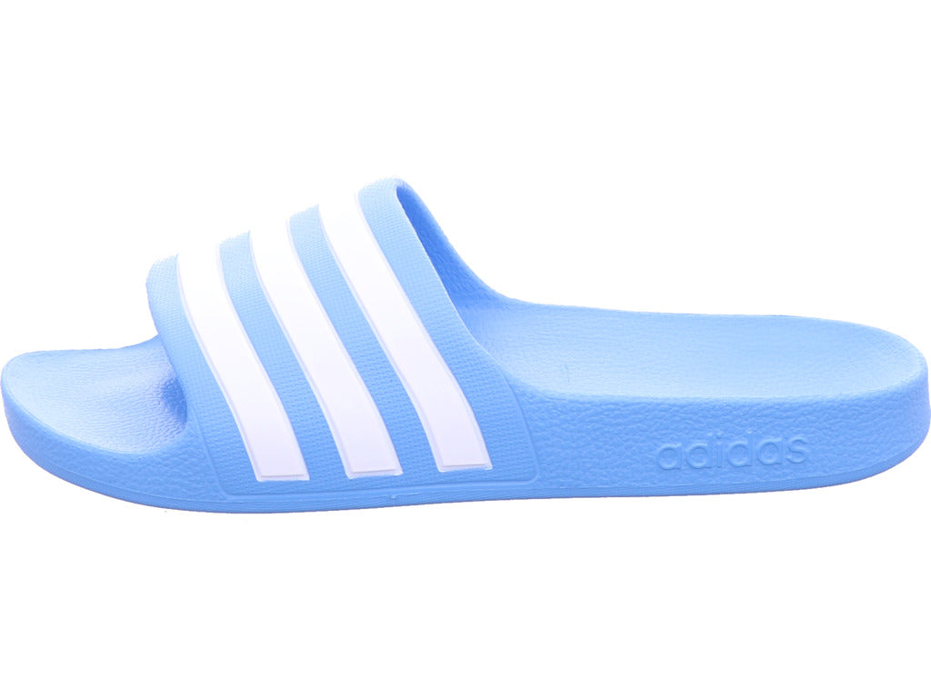 Adidas Damen Zehentreter Adidas Adilette Aqua K in blau