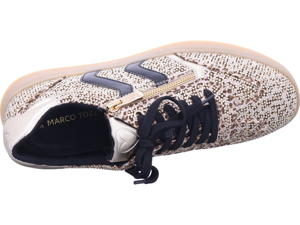 Marco Tozzi women's sneakers in brown