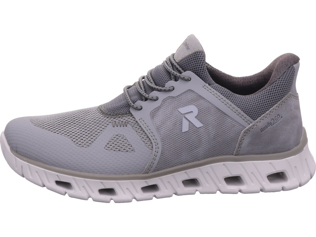 Rieker Herren Slipper  in grau