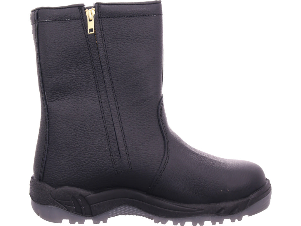 Leopard Men's Work Shoes Safety Winter Boots S3 in black