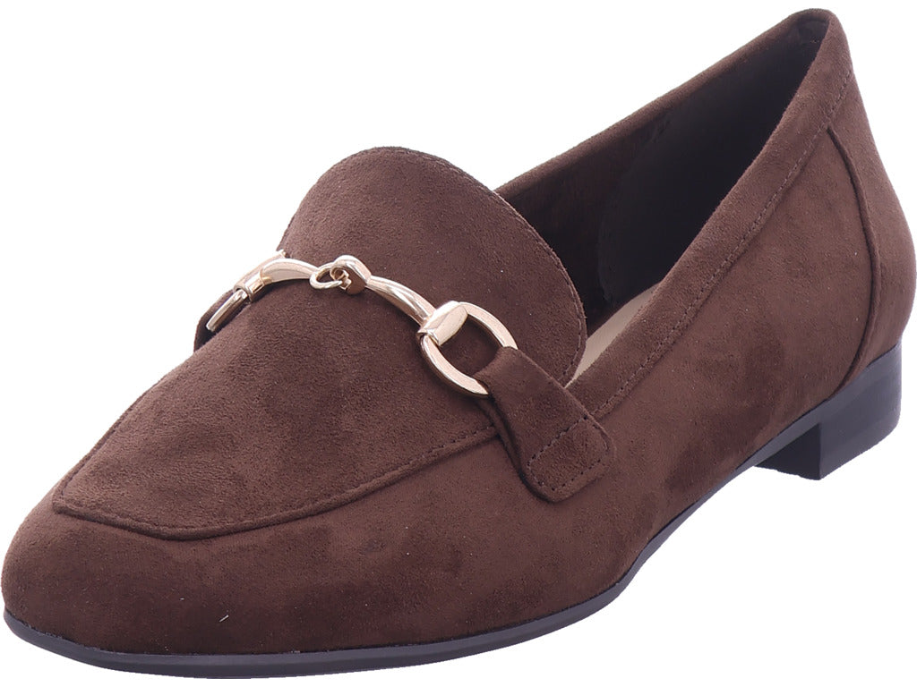 Marco Tozzi women's slippers in brown
