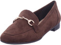 Marco Tozzi women's slippers in brown