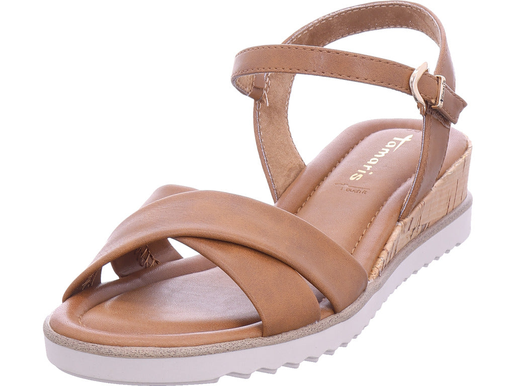 Tamaris Damen Sandalette  in braun