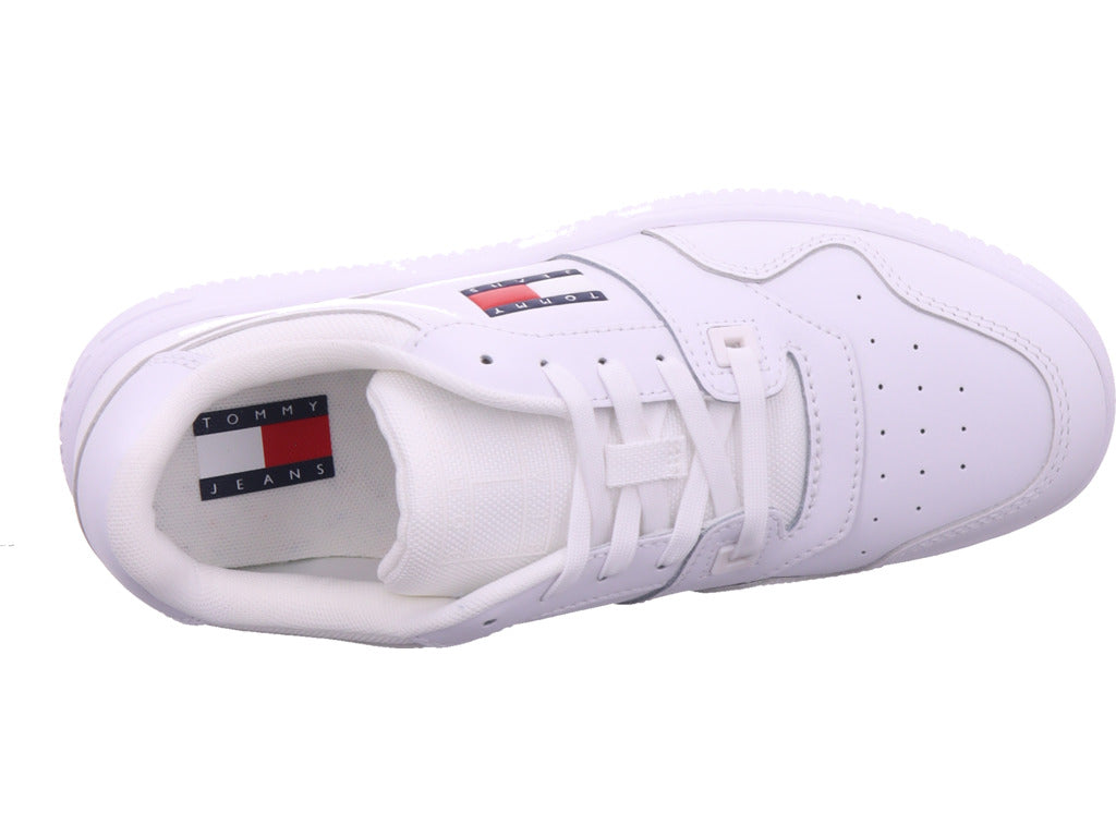 Tommy Hilfiger Damen Sneaker Tjw Retro Basket in weiß