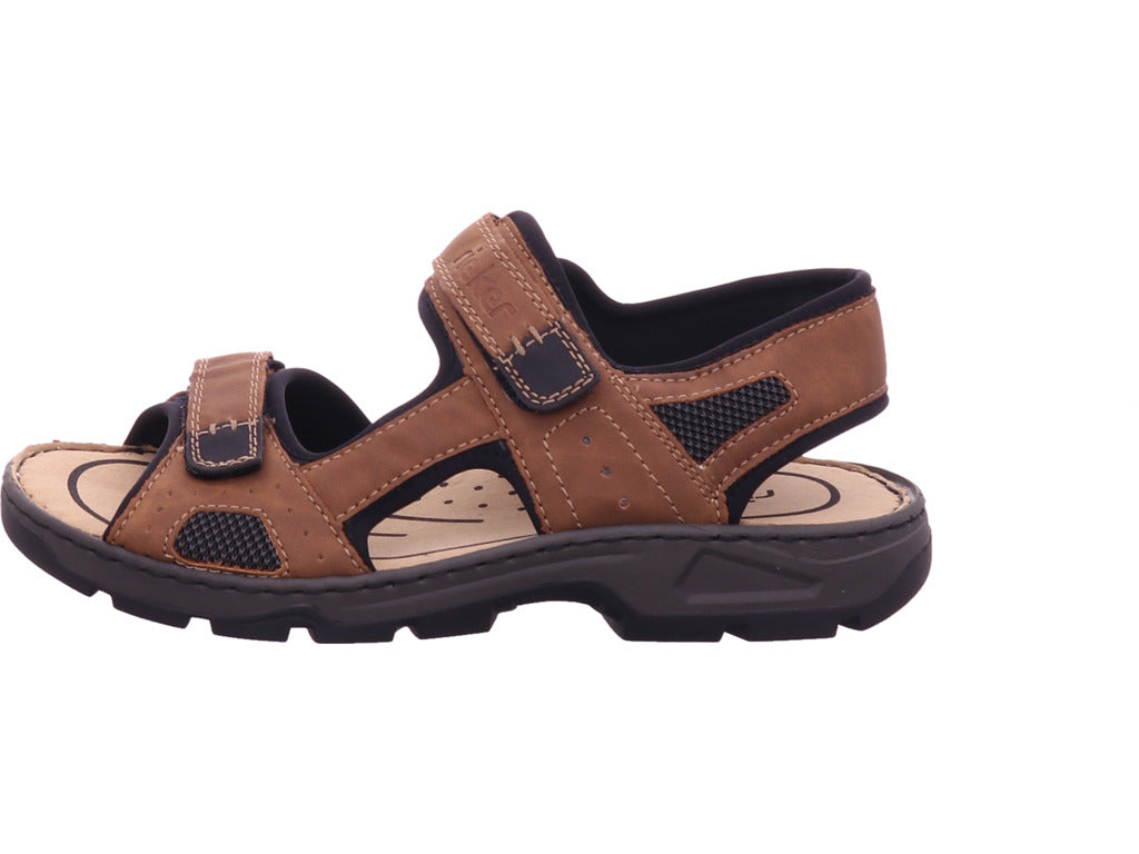 Rieker Herren Sandalette  in braun