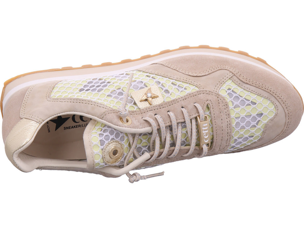 Cetti women's sneakers in beige