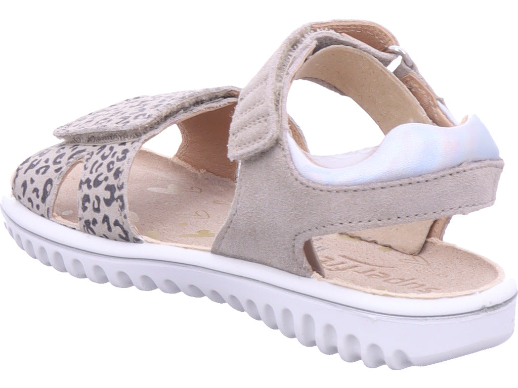 Legero Mädchen Sandalette Sandale Leder \ Sparkle in beige