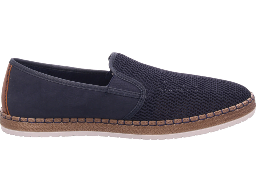 Rieker Herren Slipper  in blau